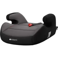 Osann Kindersitz , Sitzerhöhung Junior Isofix Nero mit GURTFIX - Befestigungsart: ISOFIX oder 3-Punkt-Gurt - 15 bis 36 kg (3 bis 12 Jahre) - anthrazit, schwarz