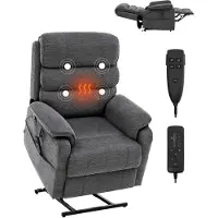 Vevor elektrischer Massagesessel Relaxsessel Liftsessel mit Wärme und Massage für Senioren