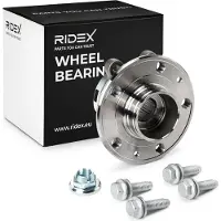 RIDEX Radlagersatz Vorne für RENAULT LAGUNA III Grandtour (KT0/1) 654W0316
