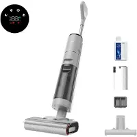 Dreame Nass-Trocken-Sauger "G10 Pro", grau (silber), B:27,5cm H:110cm T:23,8cm, Mehrzwecksauger, 300 W, Intelligente Schmutzerkennung, Selbstreinigung, Nass-Trocken-Sauger