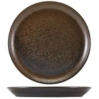 Genware Cinder Sort Coupe Tallerken 27,5cm Terra