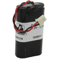 AccuCell Pufferbatterie LiSoCl2 7,2V 1,7Ah passend für Duevi E-Wall DT R