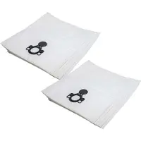 VHBW 10x Staubbeutel Ersatz für Mirka 842028044518, 8999700211 für Staubsauger - 27cm x 21,5cm Weiß