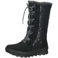 Legero Schnür-,Zug-u.Schnallenstiefel in schwarz, Gr. 3.5
