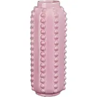 Mica Decorations Boaz Vase - H30 x Ø11 cm - Keramik - Rosa