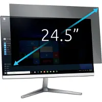 Kensington Privacy Screen Filter, 2-Way, Removable, for 24.5 inch Monitors