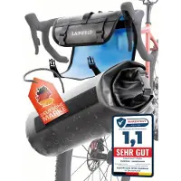 OEM Waterdichte Fahrradtas [8 Liter] | 100% wasserdicht | Reflex-Druck - Fahrradtas für Bikepacking & MTB