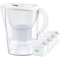Brita Marella XL Krug 4 Maxtra-Einsätze weiß