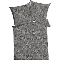 Kaeppel Interlock Jersey Bettwäsche Glory 135x200 cm + 80x80 cm anthrazit