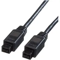 Secomp IEEE 1394b Kabel, 9/9polig, schwarz, 1,8 m