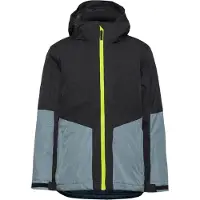 MCKINLEY Outdoorjacke MCKINLEY "Funktions-Jacke Donato JKT B", Jungen, Gr. 128, schwarz (schwarz night), Obermaterial: 100% Polyester. Futter: 100% Polyester. Wattierung: 100% Polyester, Jacken Outdoorjacke
