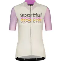 Sportful - Women's Supergiara Logo 2 Jersey - Radtrikot Gr S beige