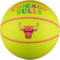 Wilson NBA CHICAGO BULLS Basketball in grün, Größe 7