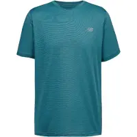 New Balance - Sport Essentials Run S/S - Laufshirt Gr S türkis