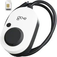 Go-e Gemini 2.0, Schwarz, Weiß, Wand, Schwarz, Typ 2, eSIM, IT, TN, TT