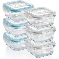 OEM Glasbehälter, 12er Set, Deckelbeilage