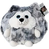 Noxxiez Handwärmer - Husky Plüsch Kissen - Kuscheltier