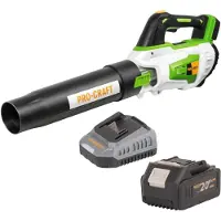 Procraft PB20 Akku Laubbläser 20 V TURBO + 1x Akku 4,0 Ah + Ladegerät
