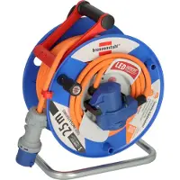 Brennenstuhl 1182470200, Mehrfarbig, Kunststoff, 1 AC-Ausgänge, CEE, 23 m, IP44
