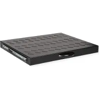 Roline 19-Zoll Fachboden 1 HE, ausziehbar 350 T 25 kg schwarz