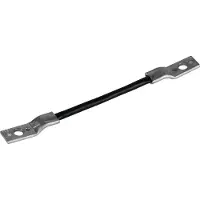Dehn Überbrückungskabel CU 16mm L500 mit 2 Laschen Bohrung 10,5 und 2x6 - 377510