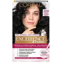 L'Oréal Excellence Creme Haarfarbe Farbton 200 True Darkest Brown 1 St.