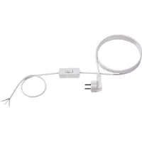 Bachmann Zw.Schalter - Zuleitung 2m, H03VV-F 3G0,75 weiss unverpackt
