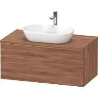 Duravit D-Neo Konsolenwaschtischunterbau wandhängend, 1000x459x550mm, 1 Auszug, mit Griff Bronze gebürstet, DE4948004790000