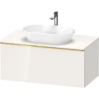 Duravit D-Neo Konsolenwaschtischunterbau wandhängend, 1000x459x550mm, 1 Auszug, mit Griff Gold poliert, DE4948034220000