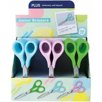 Plus Japan Kinderschere »Junior« 6.5 cm 24 Stück silber