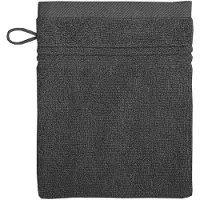 Dyckhoff Waschlappen Nature Set, grau, 16 x 21 cm, Waschhandschuh, aus 100% Bio-Baumwolle, 500 g/m2, 6 Stück