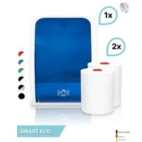 Blanc HYGIENIC SET: Handtuchrollenspender SENSOR, berührungslos, Blanc Cosmos verschied. Farben + 2 Handtuchrollen Smart ECO - PRODUKTSET