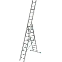 Krause STABILO Vielzweckleiter TRBS, Stufen 3 x 10, Arbeitshöhe 7,50 m