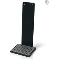 Blanc HYGIENIC Wandhalterung Cosmos aus Edelstahl mit Auffangschale in versch. Farben für Desinfektions-/Seifenspender SENSOR Cosmos