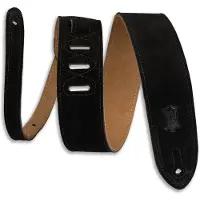 Levys Leathers Simply Suede 2" Gitarrengurt schwarz