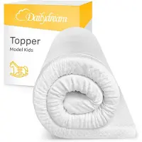 Nivion Dailydream - Memory Foam - Visco-Topper für Kinder mit Memory Schaum - 140x70x5cm - Druckentlastung
