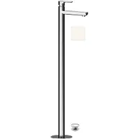 Sapho PAX Waschbecken-Armatur in den Boden, Weiß matt