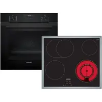 Siemens EQ522K1BZ, Keramik, 4 Zone(n), Glaskeramik, Schwarz, Berührung, 58,3 cm