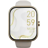 HiFuture LUME Smartwatch Alu, Bluetooth-Anrufe, 7 Tage, Gold
