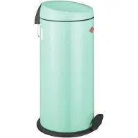 Wesco Abfalleimer CAPBOY Maxi in MINT mit Abfallvolumen 22 Liter / Treteimer