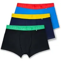 Happy socks Boxershort 3er-Pack Solid Mix Short Boxers Herren Multi-S
