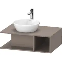 Duravit Waschtischunterschrank D-Neo 80x55cm, ba m, 1 F, 1 Konsolenpl., wandhängend