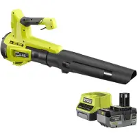 Ryobi ONE+ Akku-Laubgebläse RY18BLB-140, 18Volt (grün/schwarz, Li-Ionen Akku 4,0Ah)