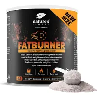 Nature First Nature’s Finest D-FatBurner – Mit Guarana, Garcinia & Algenextrakt – Jod trägt zu einem normalen Energiestoffwechsel bei – 150 g