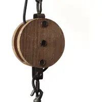 Brilliant Pendelleuchte 47cm Matrix schwarz IP20 E27 60 Watt dimmbar g. f. Normallampe