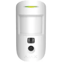 Ajax Funk Bewegungsmelder Innen MotionCam mit Fotokamera Weiss