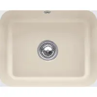 Villeroy & Boch V&B Unterbauspüle Cisterna 60C m Abl.garn, Exzenter, almond CeramicPlus