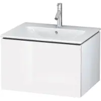 Duravit Waschtischunterbau L-CUBE 620x481x400mm nussbaum gebürstet