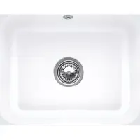 Villeroy & Boch Keramikspüle 670602RW, Cisterna 60C Unterbauspüle - inkl.