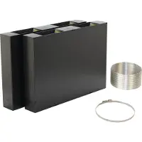 Siemens LZ21WWI17, Rezirkulationsmodul, Schwarz, Silber, , 3,89 kg, 345 mm, 450 mm